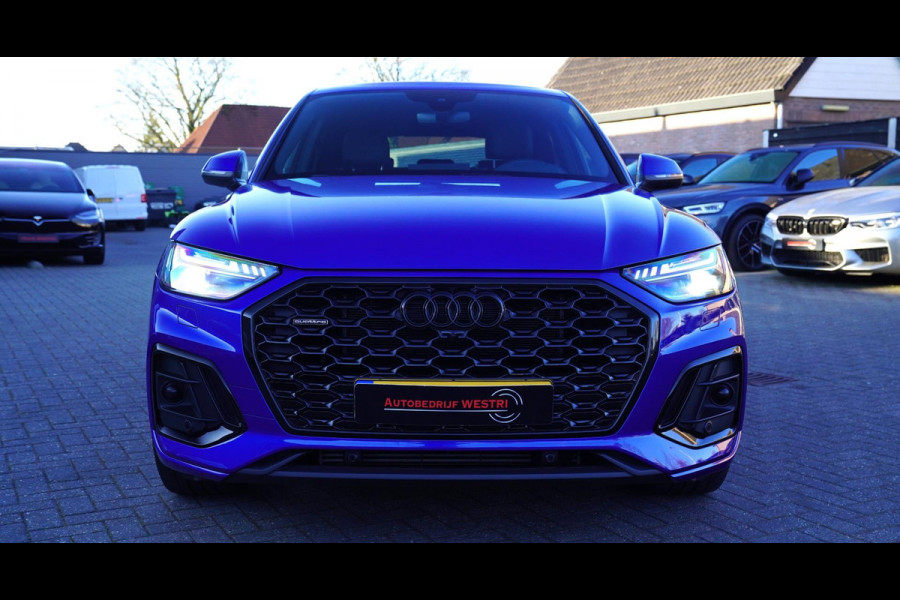 Audi Q5 Sportback 55 TFSI e S edition | Matrix | Luchtvering | Audi Drive Select | Adaptieve Cruise | 2 x S-line | Virtual | LED |