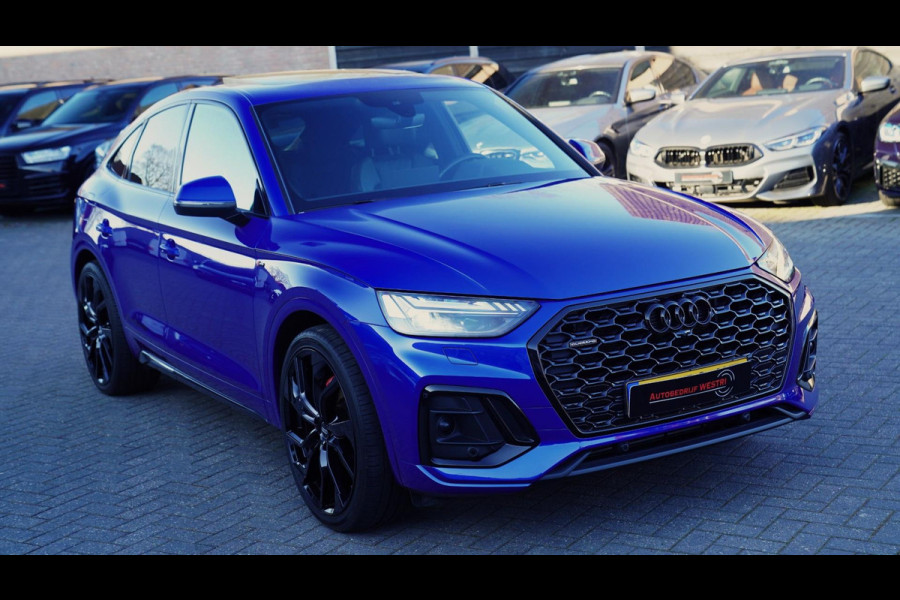 Audi Q5 Sportback 55 TFSI e S edition | Matrix | Luchtvering | Audi Drive Select | Adaptieve Cruise | 2 x S-line | Virtual | LED |