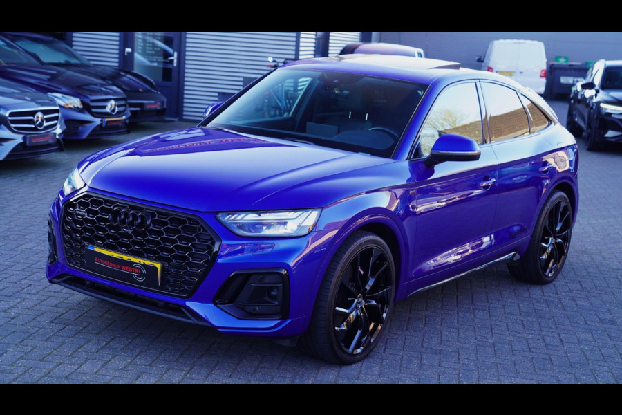 Audi Q5 Sportback 55 TFSI e S edition | Matrix | Luchtvering | Audi Drive Select | Adaptieve Cruise | 2 x S-line | Virtual | LED |