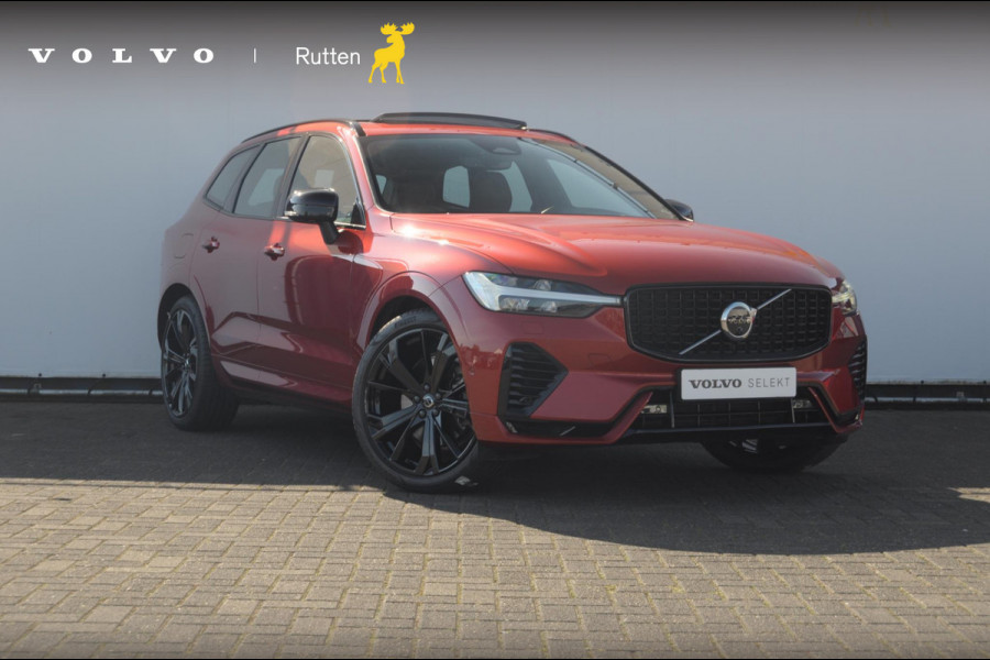 Volvo XC60 T6 350PK Long Range Recharge AWD Plus Dark / Long range/ Google infotaiment/ Luchtvering/ Head up display/ Trekhaak/ Adaptieve cruise control/ Elektrische stoelen/ Stoel en stuurwielverwarming