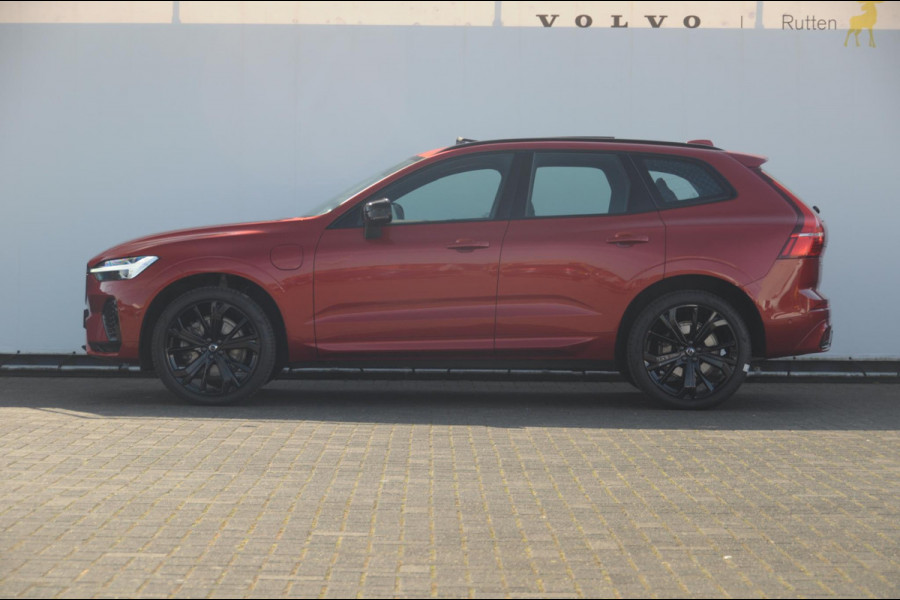 Volvo XC60 T6 350PK Long Range Recharge AWD Plus Dark / Long range/ Google infotaiment/ Luchtvering/ Head up display/ Trekhaak/ Adaptieve cruise control/ Elektrische stoelen/ Stoel en stuurwielverwarming