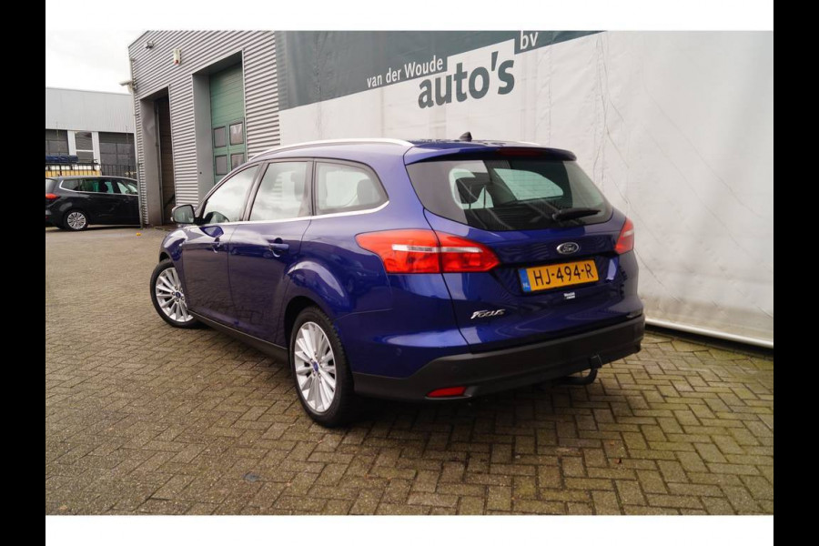 Ford Focus Wagon 1.5 TDCi 120pk Automaat Titanium -NAVI-PDC-