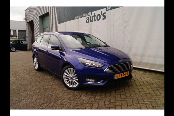 Ford Focus Wagon 1.5 TDCi 120pk Automaat Titanium -NAVI-PDC-