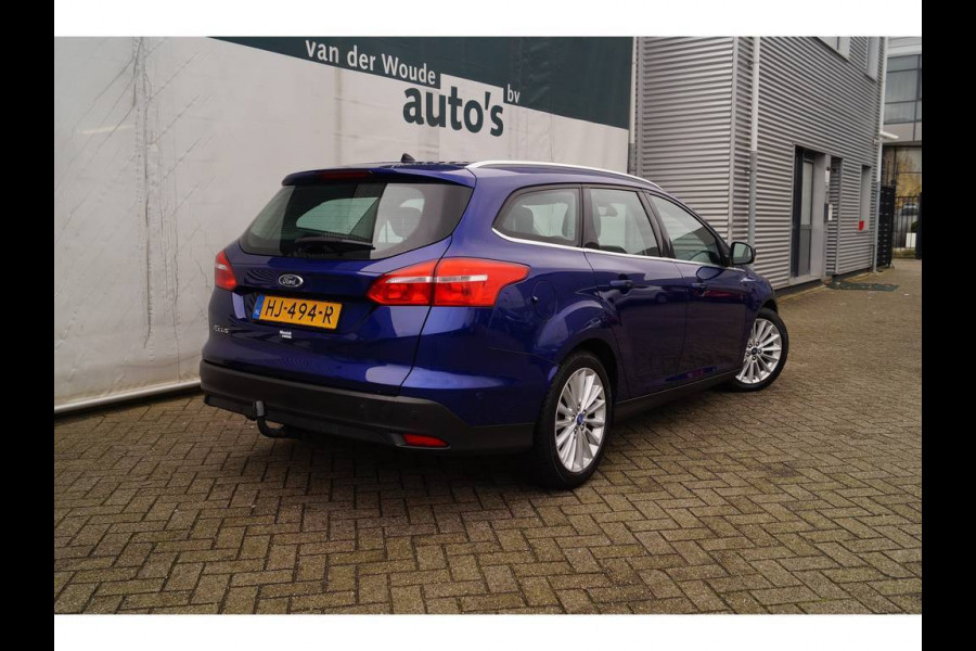 Ford Focus Wagon 1.5 TDCi 120pk Automaat Titanium -NAVI-PDC-