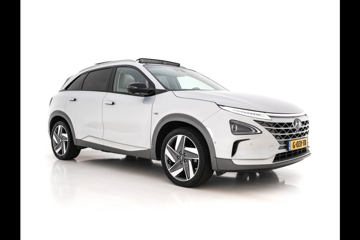 Hyundai NEXO FCEV Plus Pack [ HYDROGENIUM ] (INCL-BTW) (WATERSTOF) *PANO | NAPPA-FULL-LEATHER | NAVI-FULLMAP | ADAPT.CRUISE |  FULL-LED | KEYLESS | DAB |  KRELL-AUDIO | WIDESCREEN-COCKPIT | SURROUND-VIEW | SHIFT-PADDLES | COMFORT-SEATS