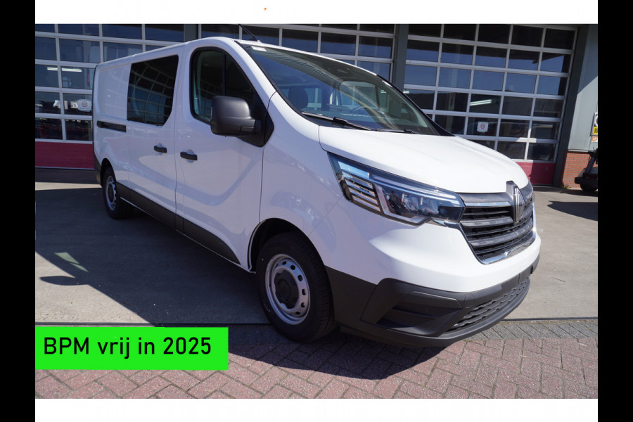 Renault Trafic 2.0 Blue dCi 130PK T29 L2H1 Start Dubbelcabine Nr. V017 | Airco |  Apple CP/Android auto | trekhaak