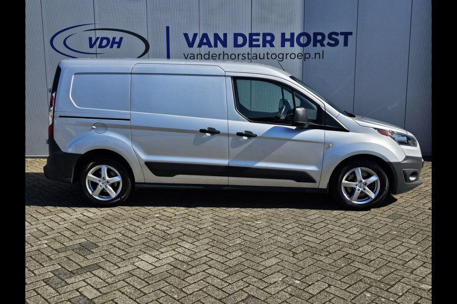 Ford Transit Connect 1.5-101pk TDCI L2 Economy Edition. Zeer nette Ford Connect, deze bedrijfswagen kan u nog jaren tot dienst zijn ! Airco, metallic lak, trekhaak, licht metalen wielen etc.
