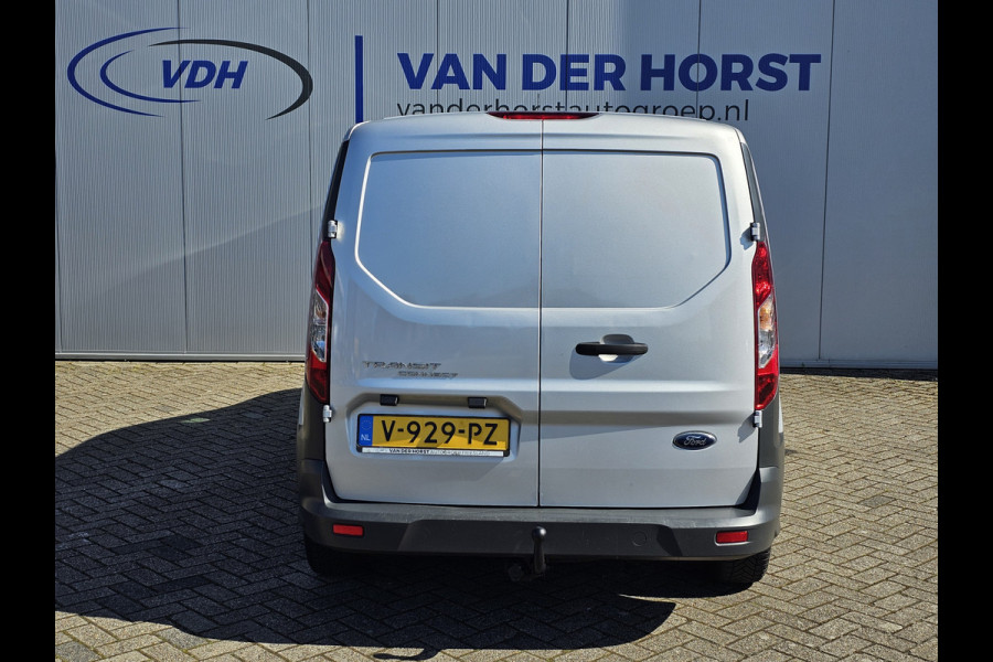 Ford Transit Connect 1.5-101pk TDCI L2 Economy Edition. Zeer nette Ford Connect, deze bedrijfswagen kan u nog jaren tot dienst zijn ! Airco, metallic lak, trekhaak, licht metalen wielen etc.