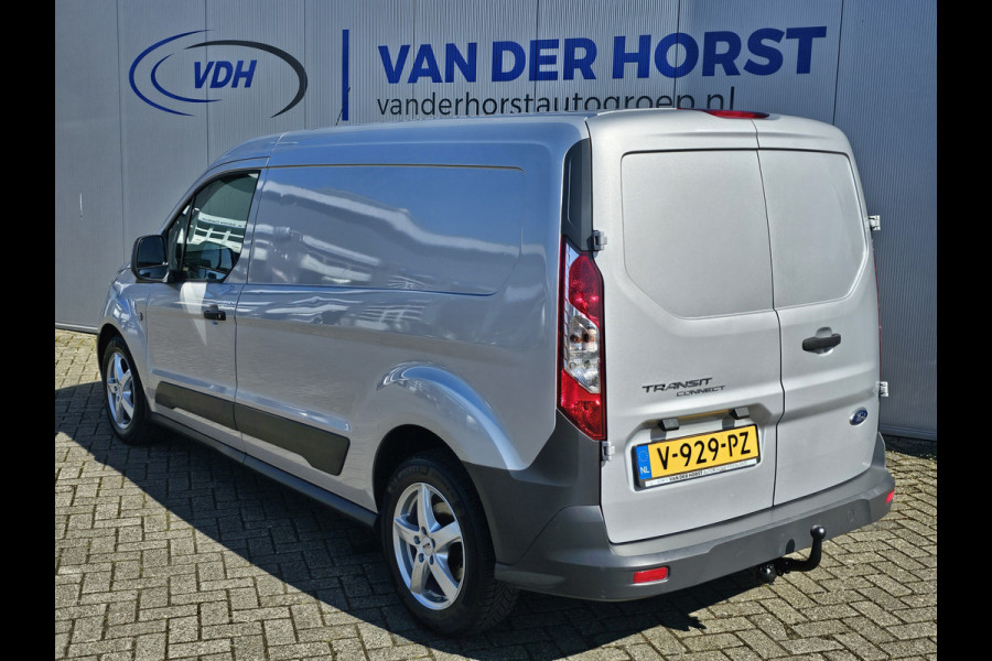 Ford Transit Connect 1.5-101pk TDCI L2 Economy Edition. Zeer nette Ford Connect, deze bedrijfswagen kan u nog jaren tot dienst zijn ! Airco, metallic lak, trekhaak, licht metalen wielen etc.