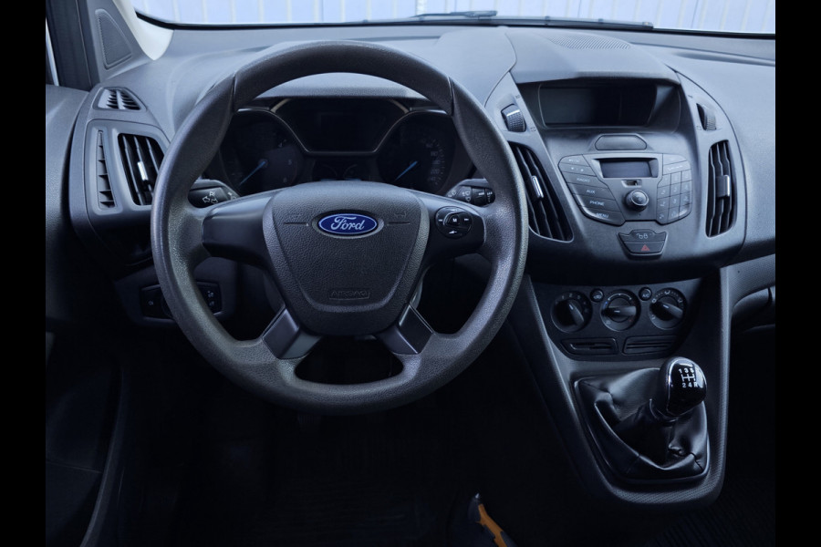 Ford Transit Connect 1.5-101pk TDCI L2 Economy Edition. Zeer nette Ford Connect, deze bedrijfswagen kan u nog jaren tot dienst zijn ! Airco, metallic lak, trekhaak, licht metalen wielen etc.