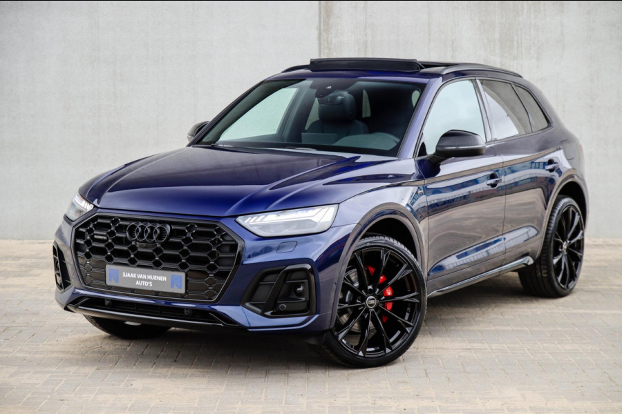 Audi Q5 50TFSI e Quattro Competition Pro Line S S-Line 299pk Automaat|NIEUW MODEL|1e|Panoramadak|Virtual Cockpit|Leder|OLED Matrix