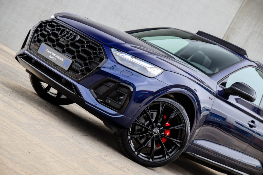 Audi Q5 50TFSI e Quattro Competition Pro Line S S-Line 299pk Automaat|NIEUW MODEL|1e|Panoramadak|Virtual Cockpit|Leder|OLED Matrix