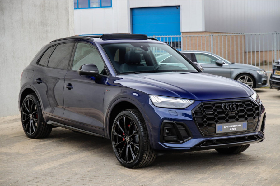 Audi Q5 50TFSI e Quattro Competition Pro Line S S-Line 299pk Automaat|NIEUW MODEL|1e|Panoramadak|Virtual Cockpit|Leder|OLED Matrix