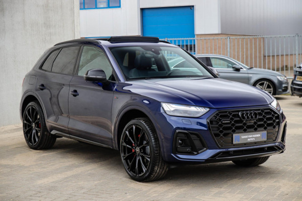 Audi Q5 50TFSI e Quattro Competition Pro Line S S-Line 299pk Automaat|NIEUW MODEL|1e|Panoramadak|Virtual Cockpit|Leder|OLED Matrix
