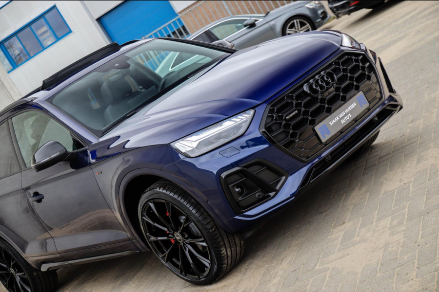 Audi Q5 50TFSI e Quattro Competition Pro Line S S-Line 299pk Automaat|NIEUW MODEL|1e|Panoramadak|Virtual Cockpit|Leder|OLED Matrix