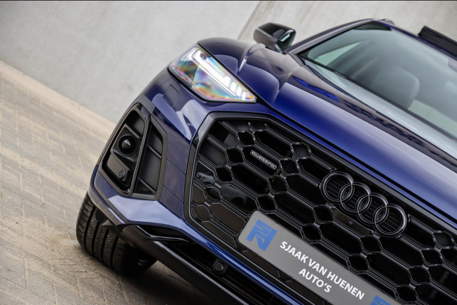 Audi Q5 50TFSI e Quattro Competition Pro Line S S-Line 299pk Automaat|NIEUW MODEL|1e|Panoramadak|Virtual Cockpit|Leder|OLED Matrix