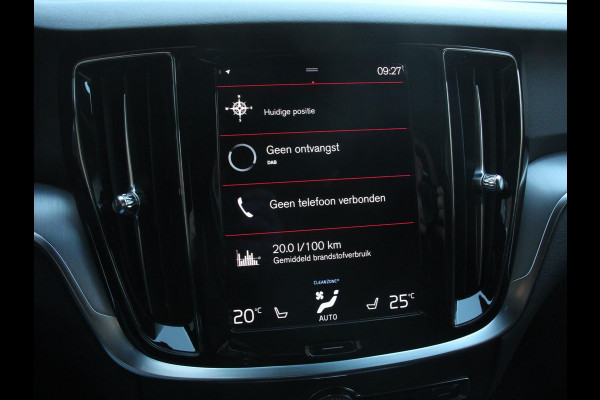 Volvo V60 2.0 T6 Aut. Recharge AWD Inscription 340 PK Panoramadak Airco|ECC LED Light Pack Winter Pack Elekt. Stoelen + Memory Privacy Glass Cruise Control 18" Multispaak PDC VA + Camera