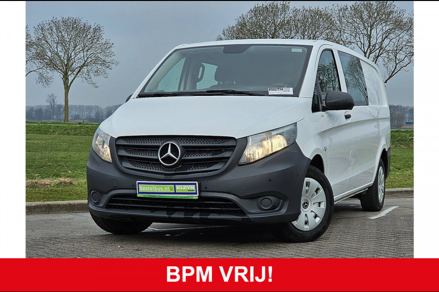 Mercedes-Benz Vito 116 CDI L3 Dubbel Cabine Airco 163Pk Euro6 NAP !