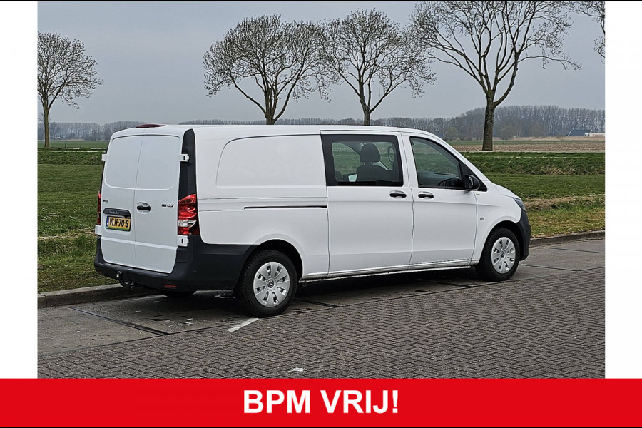 Mercedes-Benz Vito 116 CDI L3 Dubbel Cabine Airco 163Pk Euro6 NAP !