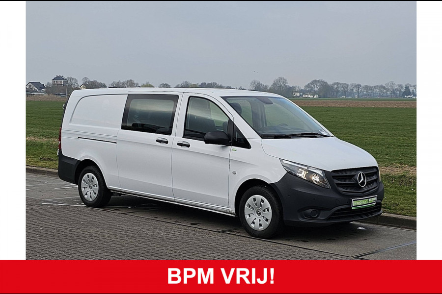 Mercedes-Benz Vito 116 CDI L3 Dubbel Cabine Airco 163Pk Euro6 NAP !