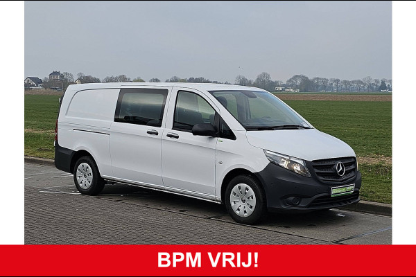 Mercedes-Benz Vito 116 CDI L3 Dubbel Cabine Airco 163Pk Euro6 NAP !