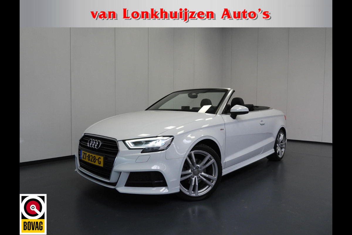 Audi A3 Cabriolet 35 TFSI Aut. Sport 2x S-Line Edition NAVI/HALF-LEER/LED/18"LMV! Audi A3 Cabriolet 35 TFSI Aut. Sport 2x S-Line Edition NAVI/HALF-LEER/LED/18"LMV!