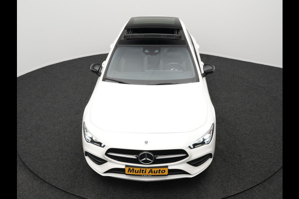 Mercedes-Benz CLA-Klasse Shooting Brake 250 e AMG Night Plug in Hybrid Dealer O.H. 218pk PHEV | Panodak | Alcantara Sportstoelen Verwarmd | Widescreen Navi | Sfeerverlichting | Navigatie | Apple Carplay | Camera | DAB |