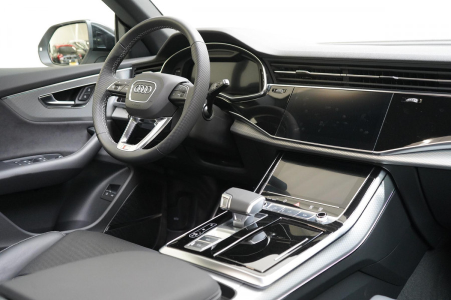 Audi Q8 60 TFSI e quattro Pro Line S Competition | B&O | Massagestoelen | Laser LED | Panoramadak | Trekhaak | Luchtvering