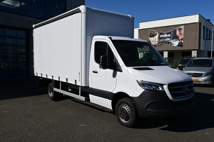 Mercedes-Benz Sprinter 517 CDI pro Schuifzeilen, vraag naar de mogelijkheden