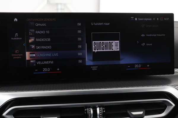 BMW 3-serie 320e M Sport | Head-Up | Stoel & stuurverwarming | Adaptive cruise | Sportstoelen | Adaptief LED | Sfeerverlichting | Camera | Carplay | Leder/Alcantara
