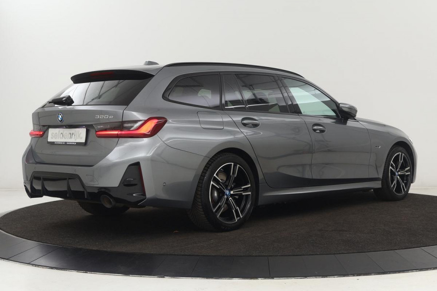 BMW 3-serie 320e M Sport | Head-Up | Stoel & stuurverwarming | Adaptive cruise | Sportstoelen | Adaptief LED | Sfeerverlichting | Camera | Carplay | Leder/Alcantara