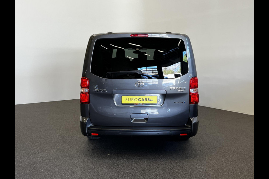 Toyota PROACE Electric Shuttle Long Extra Range Cool 75 kWh 9 pers. Navigatie Apple Carplay/Android Auto Parkeersensoren Cruise Control Lichtmetalen velgen Getinte ramen Airco