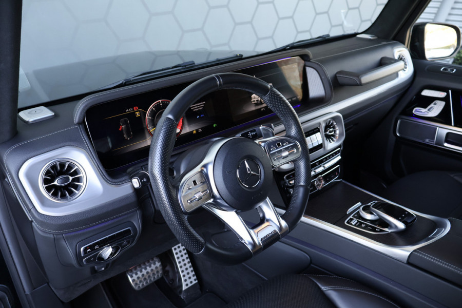 Mercedes-Benz G-Klasse 63 AMG STOELVERWARMING | TREKHAAK | AMBIENTEVERLICHTING | NAPPA LEDER |  DAK | BURMESTER AUDIO | 360 CAMERA | MEMORY | SUÉDE HEMELBEKLEDING | SPORTUITLAAT | EXTRA GROTE BENZINETANK | ETC. G63