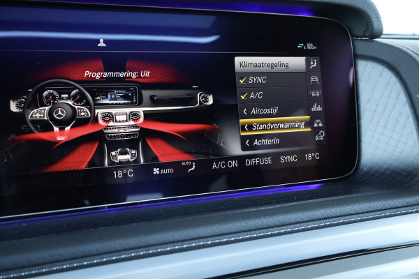 Mercedes-Benz G-Klasse 63 AMG STOELVERWARMING | TREKHAAK | AMBIENTEVERLICHTING | NAPPA LEDER |  DAK | BURMESTER AUDIO | 360 CAMERA | MEMORY | SUÉDE HEMELBEKLEDING | SPORTUITLAAT | EXTRA GROTE BENZINETANK | ETC. G63