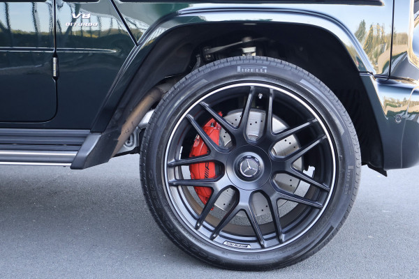 Mercedes-Benz G-Klasse 63 AMG STOELVERWARMING | TREKHAAK | AMBIENTEVERLICHTING | NAPPA LEDER |  DAK | BURMESTER AUDIO | 360 CAMERA | MEMORY | SUÉDE HEMELBEKLEDING | SPORTUITLAAT | EXTRA GROTE BENZINETANK | ETC. G63
