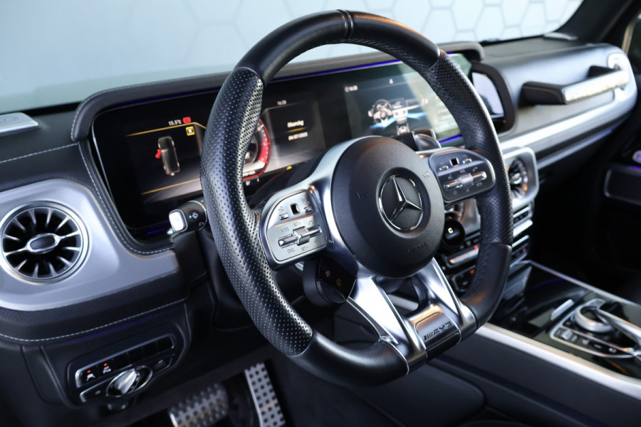 Mercedes-Benz G-Klasse 63 AMG KLASSE | MASSAGE | ADAPTIVE CRUISE | STOELVERKOELING & VERWARMING | PANORAMADAK | TREKHAAK | BURMESTER | SFEERVERLICHTING G63