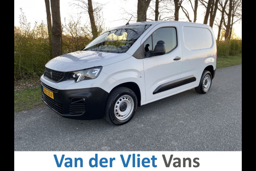 Peugeot Partner 1.5 BlueHDI E6 102pk Premium BPM Vrij! Lease €185 p/m, Airco, Carplay/Android, PDC, Cruise controle, onderhoudshistorie aanwezig