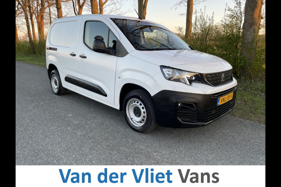 Peugeot Partner 1.5 BlueHDI E6 102pk Premium BPM Vrij! Lease €185 p/m, Airco, Carplay/Android, PDC, Cruise controle, onderhoudshistorie aanwezig
