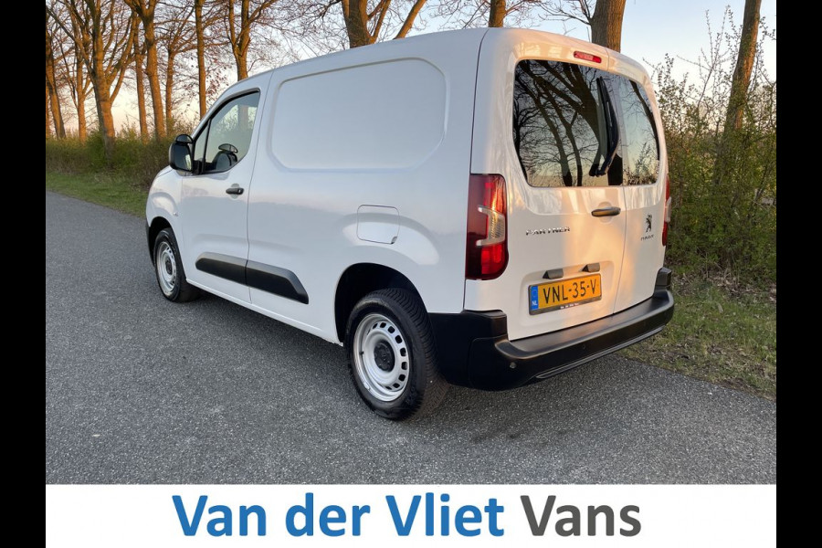 Peugeot Partner 1.5 BlueHDI E6 102pk Premium BPM Vrij! Lease €185 p/m, Airco, Carplay/Android, PDC, Cruise controle, onderhoudshistorie aanwezig