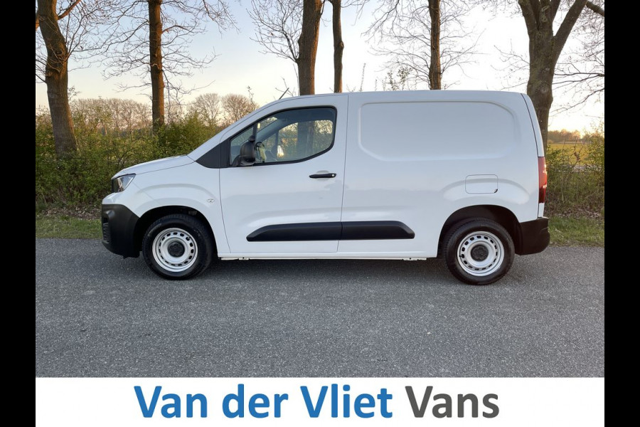 Peugeot Partner 1.5 BlueHDI E6 102pk Premium BPM Vrij! Lease €185 p/m, Airco, Carplay/Android, PDC, Cruise controle, onderhoudshistorie aanwezig