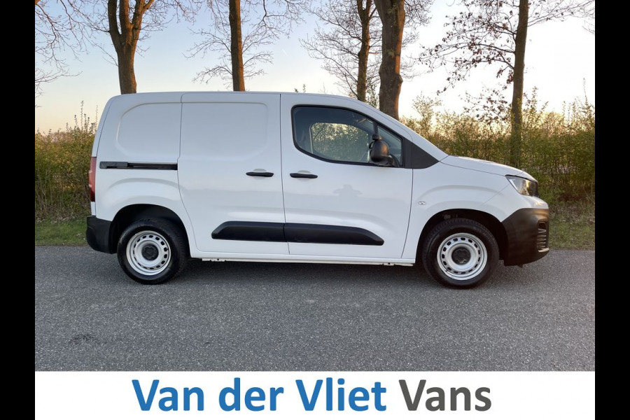 Peugeot Partner 1.5 BlueHDI E6 102pk Premium BPM Vrij! Lease €185 p/m, Airco, Carplay/Android, PDC, Cruise controle, onderhoudshistorie aanwezig