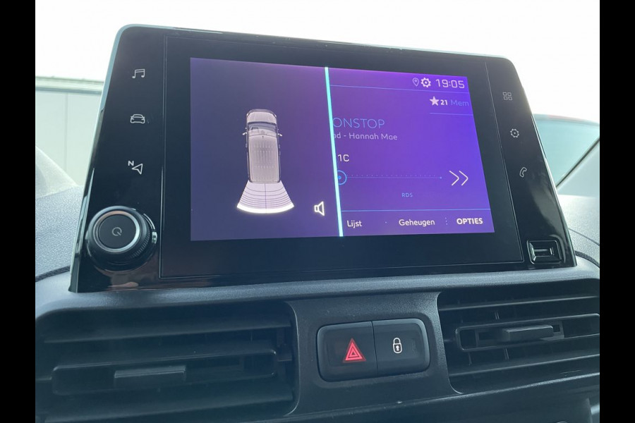 Peugeot Partner 1.5 BlueHDI E6 102pk Premium BPM Vrij! Lease €185 p/m, Airco, Carplay/Android, PDC, Cruise controle, onderhoudshistorie aanwezig