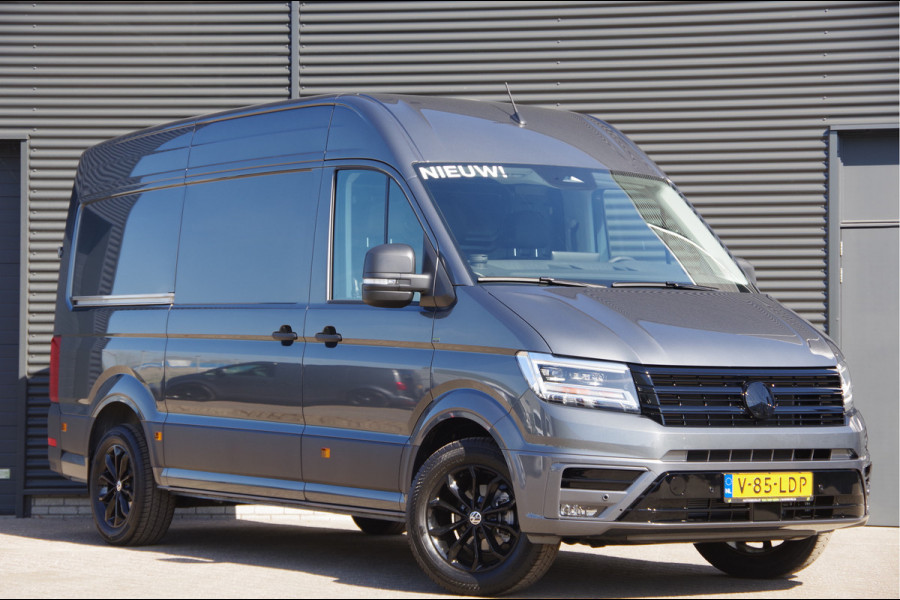 Volkswagen Crafter 35 2.0 TDI L3H3 FACELIFT! 177PK AUT. LED, 2X SCHUIFDEUR, BETIMMERING, VIRTUAL, GROOT SCHERM, CAMERA, NAVI, CRUISE, CLIMA