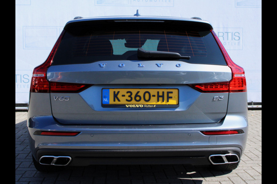 Volvo V60 2.0 B3 Business Pro 1E  EIG | LEDER | STUURWIEL VERW | STOELVERW | CARPLAY | CAMERA | TREKHAAK |