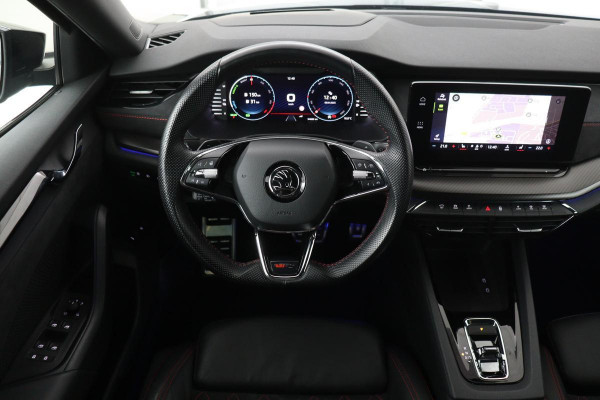Škoda Octavia 1.4 TSI RS PHEV | Head-Up | Leder/Alcantara | Stoel & stuurverwarming | Carplay | Sfeerverlichting | Massage | Memory | Adaptive cruise