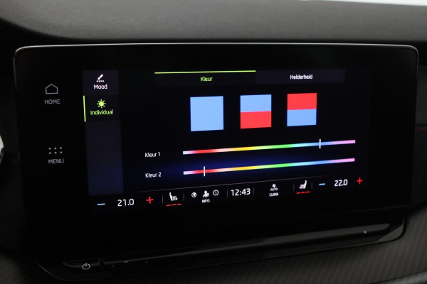 Škoda Octavia 1.4 TSI RS PHEV | Head-Up | Leder/Alcantara | Stoel & stuurverwarming | Carplay | Sfeerverlichting | Massage | Memory | Adaptive cruise