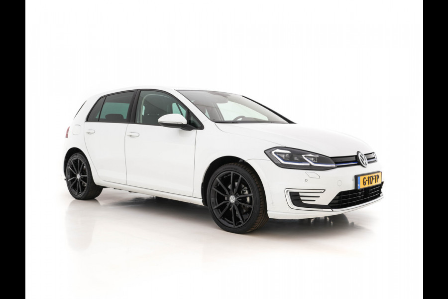 Volkswagen e-Golf E-DITION (INCL-BTW) *VIENNA-FULL-LEATHER | DIGI-COCKPIT | FULL-LED | ADAPTIVE-CRUISE | DYNAUDIO | NAVI-FULLMAP | CAMERA | DAB+ | SPORT-SEATS | HEATED-SEATS | CCS-FASTLOADER | ECC | PDC | 18''ALU*