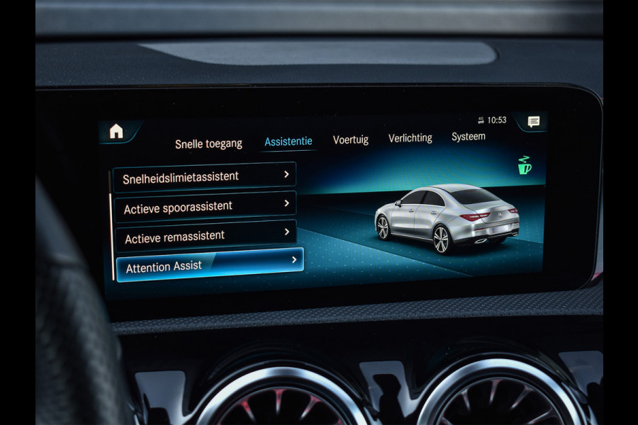Mercedes-Benz CLA-Klasse 180 AMG Line | 45 UITVOERING | AMBIANCE VERLICHTING | CRUISE CONTROL | SPORTSTOELEN