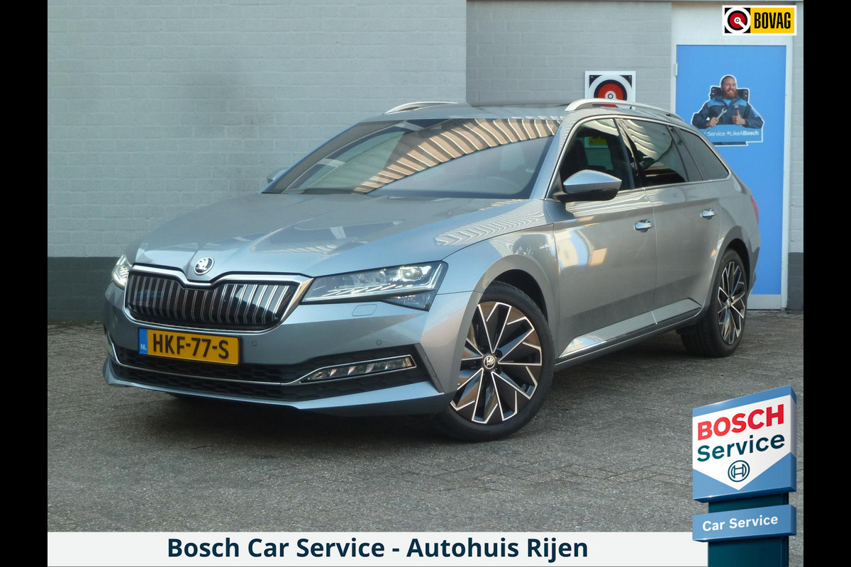 Škoda Superb Combi 1.4 TSI iV Laurin & Klement|Panodak|Leder|Memory|Matrix-LED|Virtual-Cockpit|Stoel/Stuurverwarming|Trekhaak