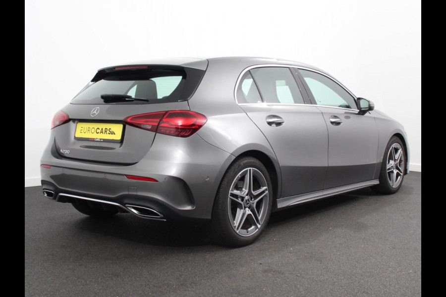 Mercedes-Benz A-Klasse 200 177pk Automaat MHEV AMG Line Achteruitrij Camera Verwarmde voorstoelen Navigatie LED Climate control Adaptive Cruise control Parkeersensoren Apple Carplay & Android Auto